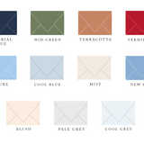 Holiday Card Envelopes A7