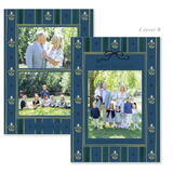 Holiday Heirloom Midnight - Watercolor Printed Holiday Card