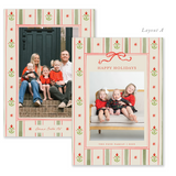 Holiday Heirloom Juniper - Watercolor Printed Holiday Card