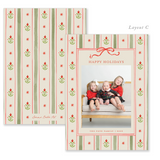 Holiday Heirloom Juniper - Watercolor Printed Holiday Card