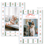 Holiday Heirloom Frost - Watercolor Printed Holiday Card