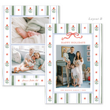 Holiday Heirloom Frost - Watercolor Printed Holiday Card