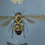 Honeybee (11x14 Oval Canvas)