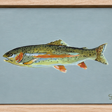 Upstream, Framed (16x12)