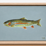 Upstream, Framed (16x12)